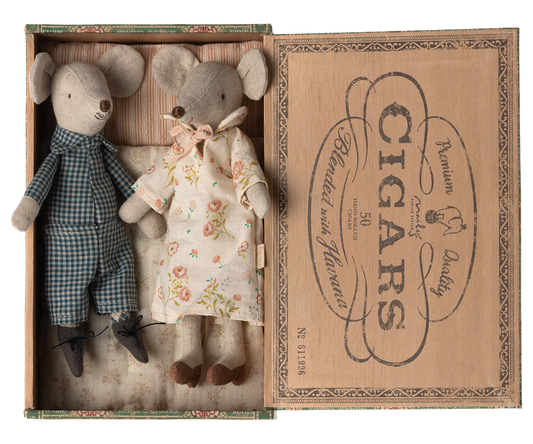 Oma und Opa Mäuse in Box