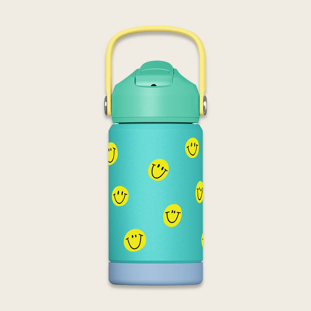 Trinkflasche Smile, türkis, 350m