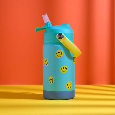 Trinkflasche Smile, türkis, 350m