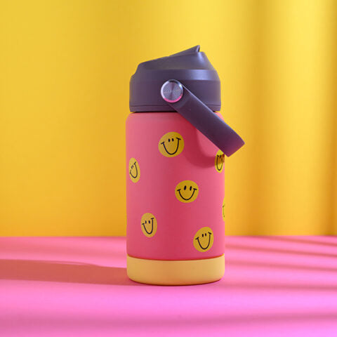Trinkflasche Smile, koralle, 350ml