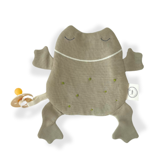 Kuscheltuch - Bio-Baumwolle - Sif - Mit Schnullerband