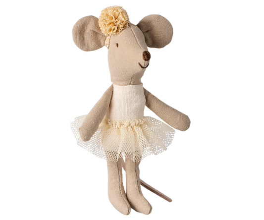 Ballerina-Maus, Kleine Schwester - Cremefarben
