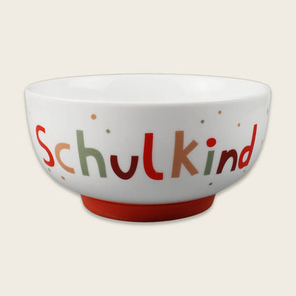 Porzellanset Schulkind Under The Sea mit großem Teller (23cm), Becher und Müslischale