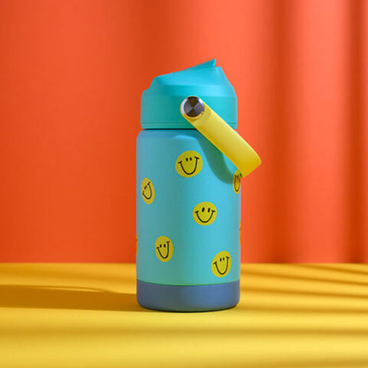Trinkflasche Smile, türkis, 350m