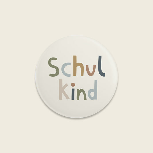 Button „Schulkind“ – Nature Kids